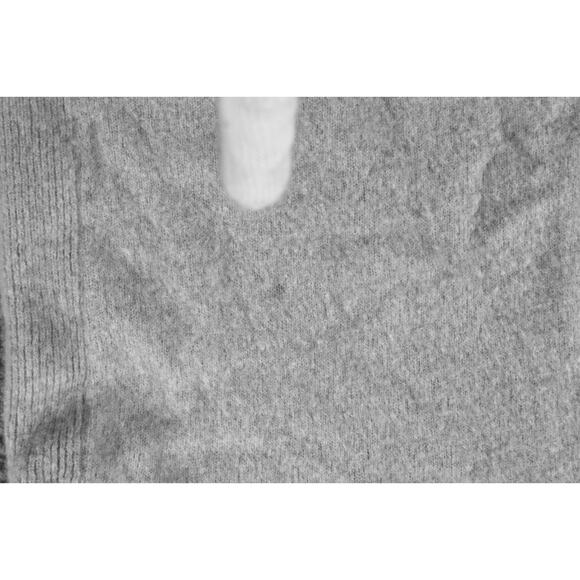 Smart Wool Sweater Womens L Blue Alpaca Merino Poly Crewneck THIS WAS WASHED - Picture 9 of 14